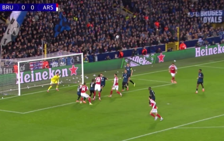 club brugge vs arsenal